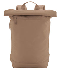 BagBase Simplicity Roll-top Backpack Lite - Hazelnut