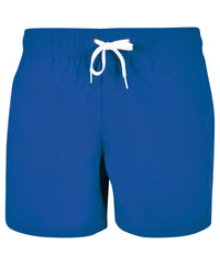 Build Your Brand Swim Shorts - Cobalt Blue