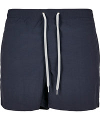 Build Your Brand Swim Shorts - Navy