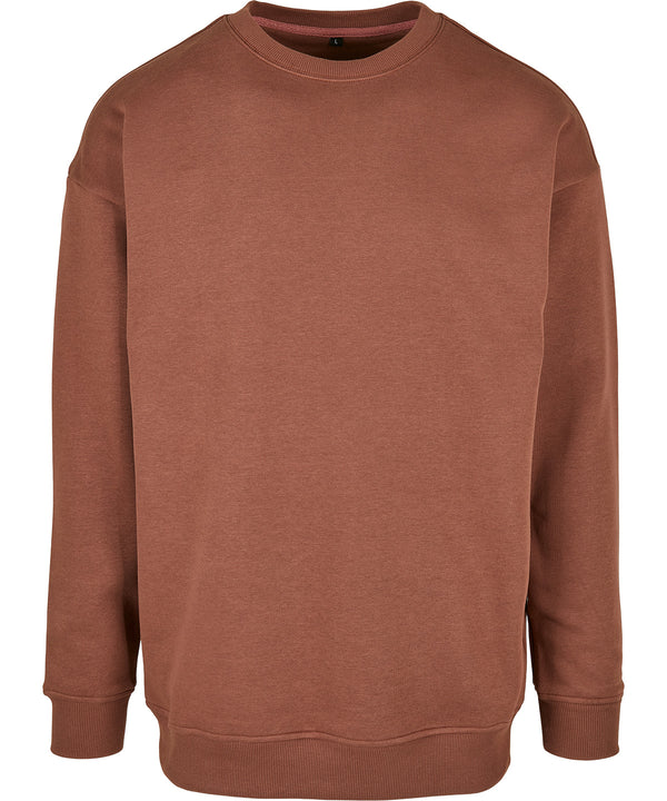 Build Your Brand Sweat Crew Neck - Bark