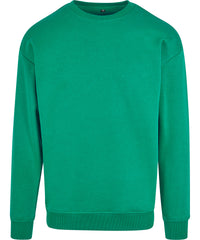 Build Your Brand Sweat Crew Neck - Grass Green*