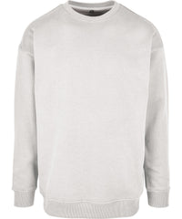 Build Your Brand Sweat Crew Neck - Light Asphalt