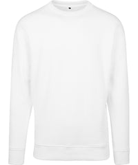 Build Your Brand Sweat Crew Neck - White*