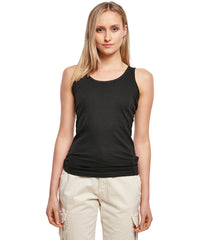 Build Your Brand Women's Merch Top - Black