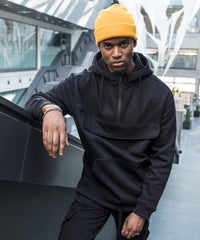 Build Your Brand Sweat Pullover Hoodie - Black