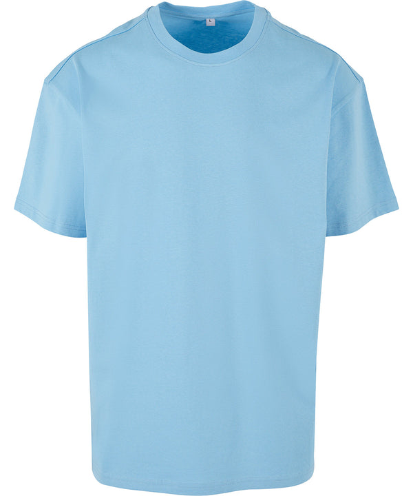 Build Your Brand Heavy Oversized Tee - Baltic Blue*