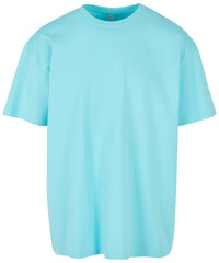 Build Your Brand Heavy Oversized Tee - Beryl Blue*