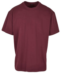 Build Your Brand Heavy Oversized Tee - Cherry*