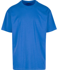Build Your Brand Heavy Oversized Tee - Intense Blue*