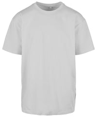Build Your Brand Heavy Oversized Tee - Light Asphalt*