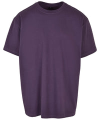 Build Your Brand Heavy Oversized Tee - Purple Night*
