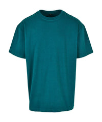 Build Your Brand Heavy Oversized Tee - Retro Green*