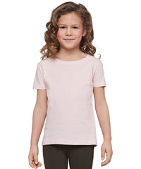 Build Your Brand Girls Short Sleeve Tee - Black