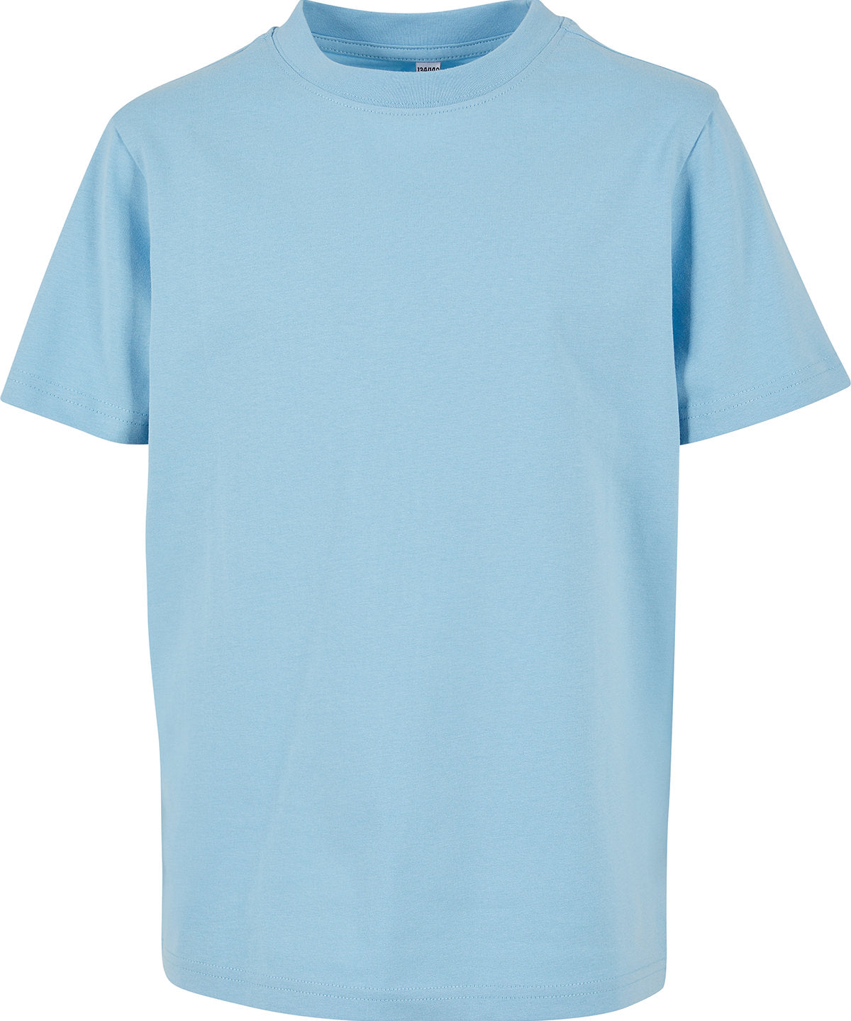 Build Your Brand Kids Basic Tee - Baltic Blue