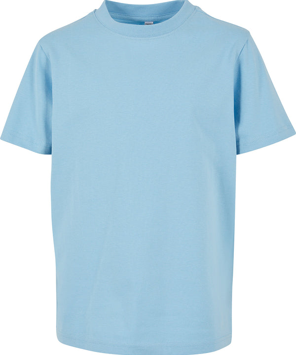 Build Your Brand Kids Basic Tee - Baltic Blue