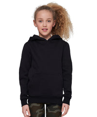 Build Your Brand Kids Basic Hoodie - Black