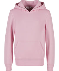 Build Your Brand Kids Basic Hoodie - Soft Pink