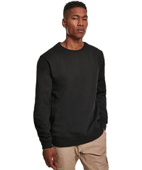 Build Your Brand Premium Crew Neck - Black