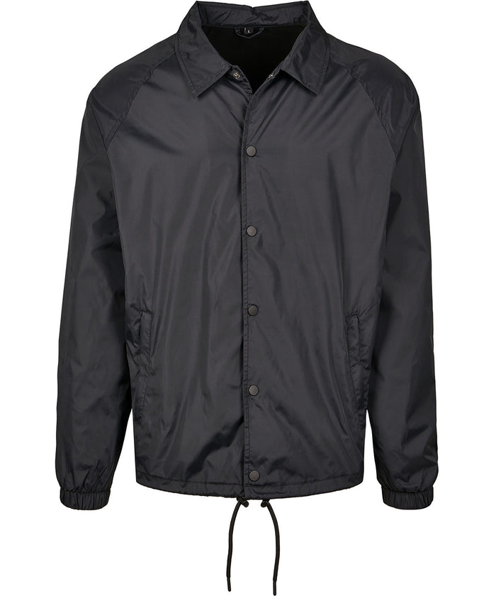 Build Your Brand Coach Jacket - Black