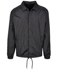 Build Your Brand Coach Jacket - Black