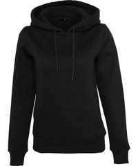 Build Your Brand Women's Organic Hoodie - Black