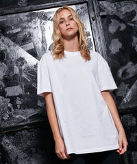 Build Your Brand Women's Oversized Boyfriend Tee - Black