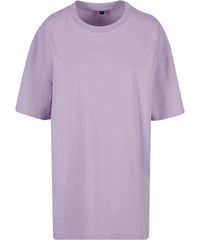 Build Your Brand Women's Oversized Boyfriend Tee - Lilac