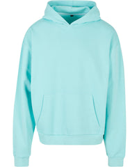 Build Your Brand Ultra Heavy Hoodie - Beryl Blue