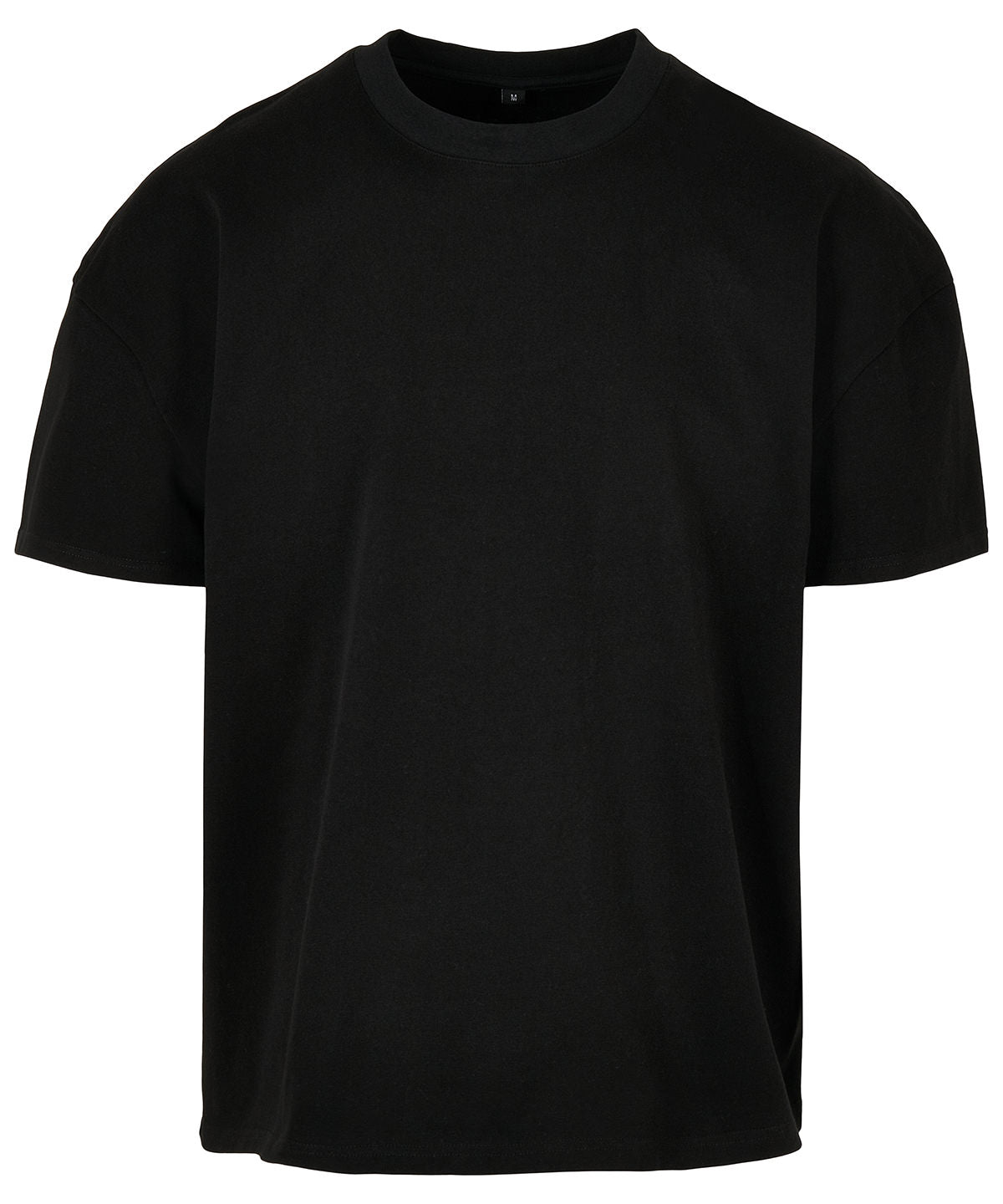Build Your Brand Ultra Heavy Cotton Box Tee - Black