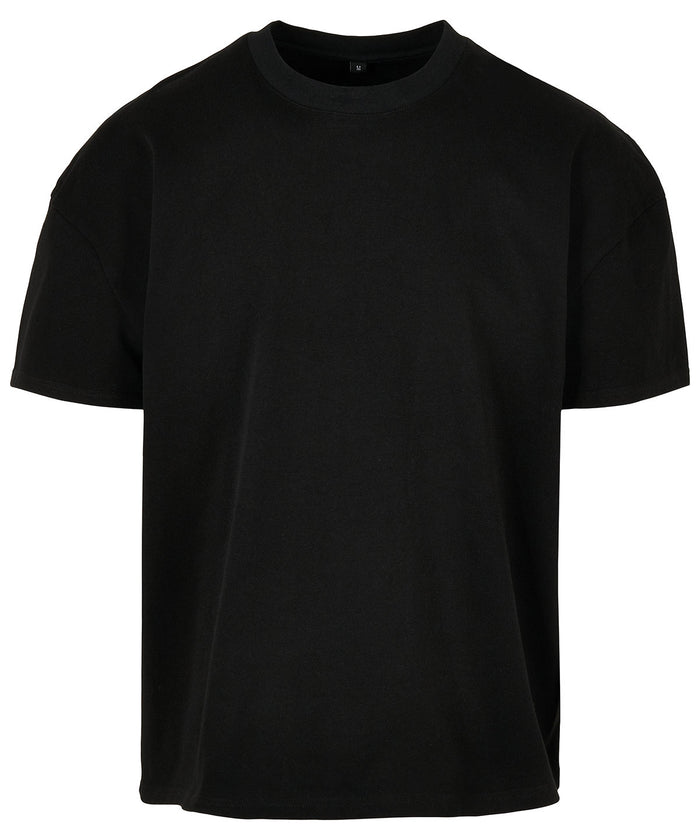Build Your Brand Ultra Heavy Cotton Box Tee - Black