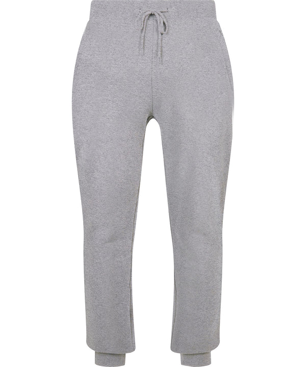 Build Your Brand Organic Basic Sweatpants - Heather Grey