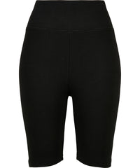 Build Your Brand Women's High Waist Cycle Shorts - Black