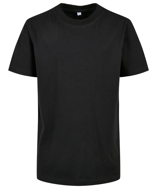 Build Your Brand Organic Kids Basic Tee - Black