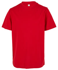 Build Your Brand Organic Kids Basic Tee - City Red