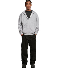 Build Your Brand Ultra Heavy Zip Hoodie - Black