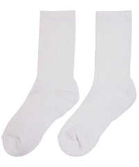 Build Your Brand Crew Socks - Black