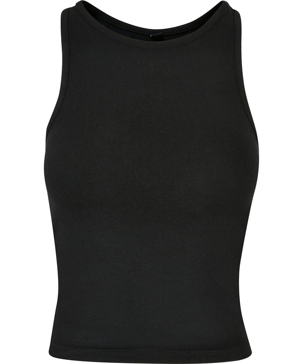 Build Your Brand Women’s Racerback Top - Black