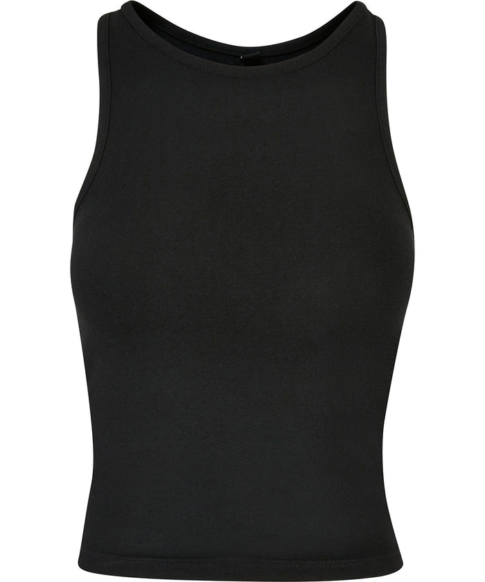 Build Your Brand Women’s Racerback Top - Black