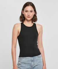 Build Your Brand Women’s Racerback Top - Black