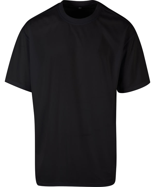 Build Your Brand E Sports Tee - Black