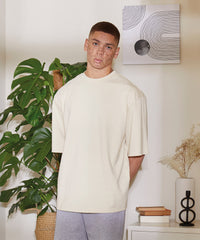 Build Your Brand Oversized Sleeve Tee - Baltic Blue