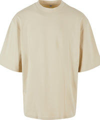 Build Your Brand Oversized Sleeve Tee - Sand