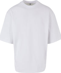 Build Your Brand Oversized Sleeve Tee - White