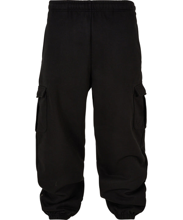 Build Your Brand 90s Cargo Sweatpants - Black