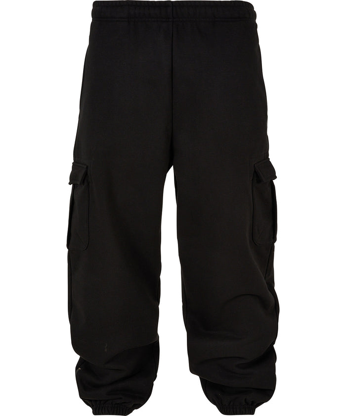 Build Your Brand 90s Cargo Sweatpants - Black