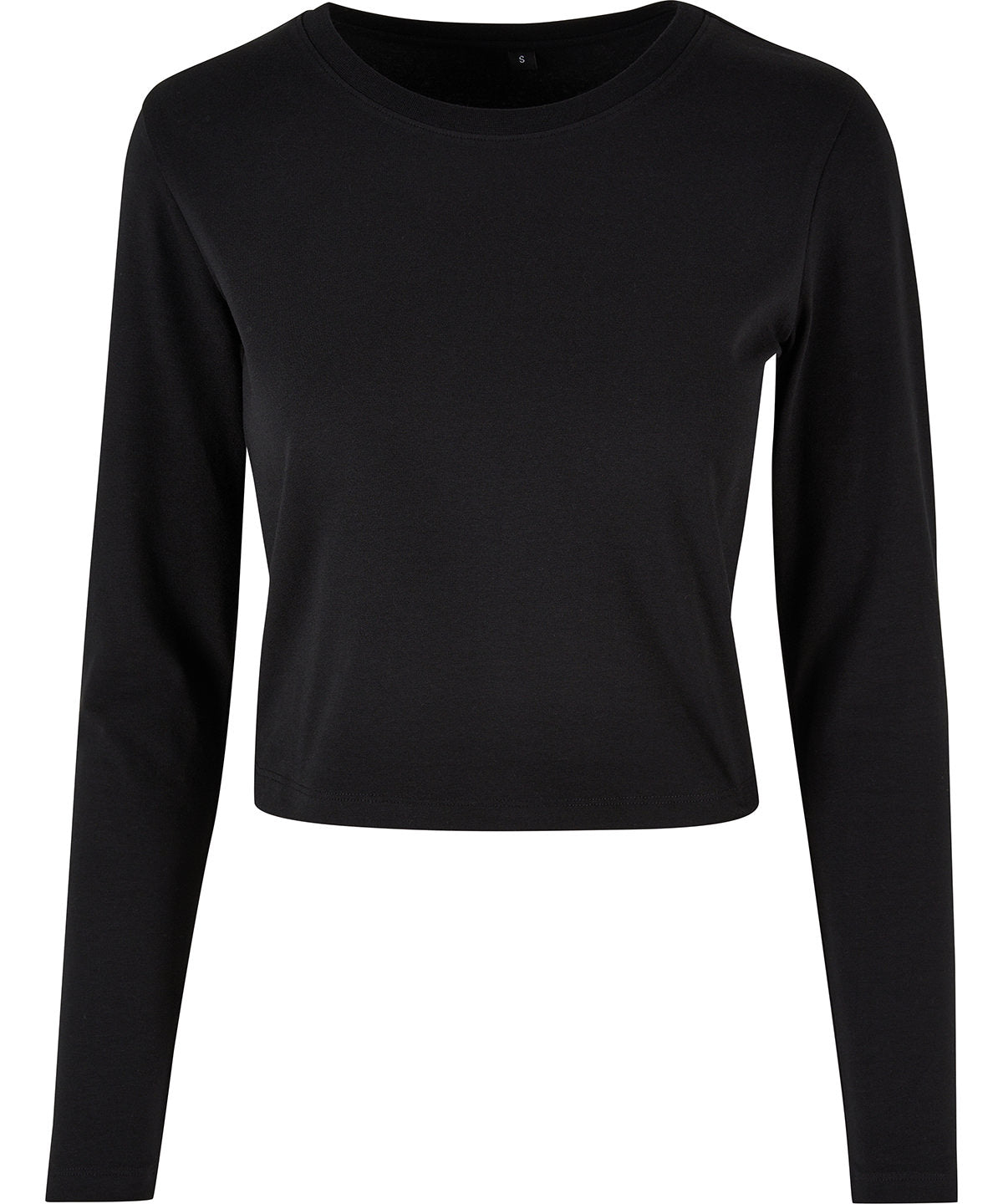 Build Your Brand Women’s Short Long Sleeve - Black