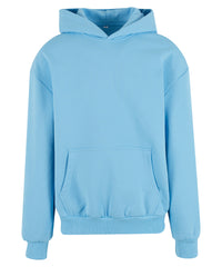 Build Your Brand Ultra-heavy Oversized Hoodie - Baltic Blue