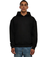 Build Your Brand Ultra-heavy Oversized Hoodie - Baltic Blue