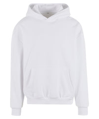 Build Your Brand Ultra-heavy Oversized Hoodie - White