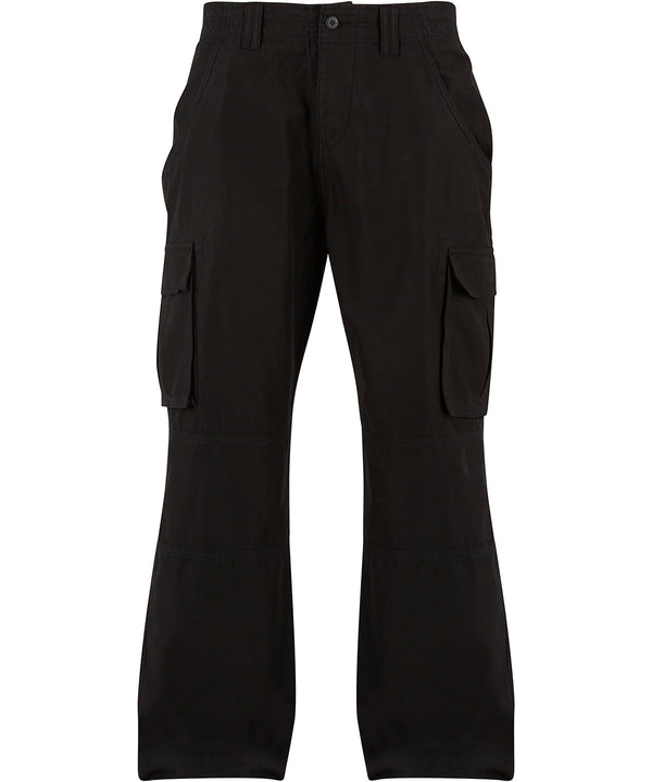 Build Your Brand Classic Cargo Pants - Black